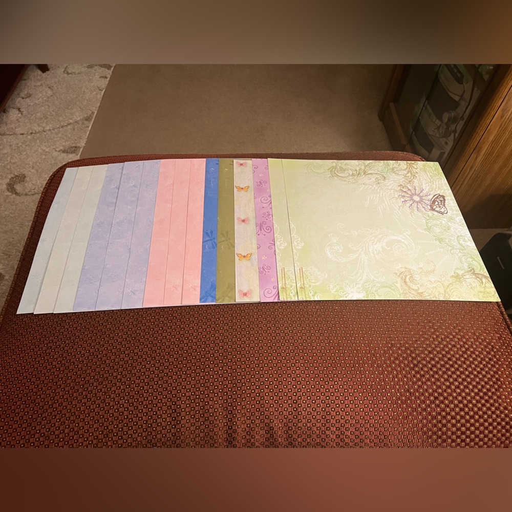 Butterflies Assorted Scrapbook Paper